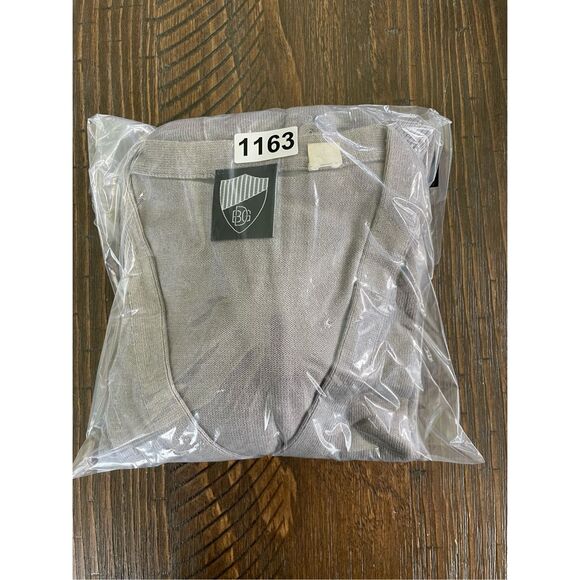 Preppy Varsity Stripe Cardigan BDG Women S Gray Button Up Collegiate Knit - Picture 10 of 10